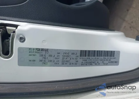 2017 Dodge Grand Caravan Gt z USA, uszkodzony, nr VIN 2C4RDGEG8HR740875